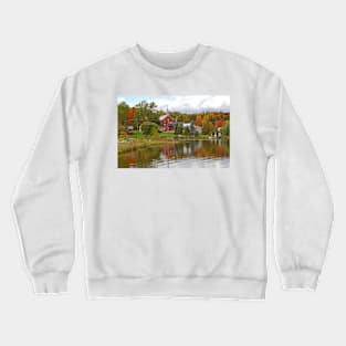 Autumn in Mont Ste-Marie, Quebec Crewneck Sweatshirt